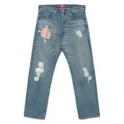 [Junya Watanabe] Junya Watanabe Patch-detail Jeans M BLUE
