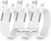 3 Pack for [Apple MFi Certified] iPhone Charger 3ft, Lightning to USB Cable 3 Feet, Fast Apple Charging Cable Cord 3 Foot for iPhone 14 Pro Max/13 Pro Max/12 Mini /11 Pro/11/XS/XR/8/7/6s/6/5S/iPad/Air