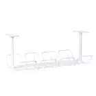 Cord Storage Tray Easy Installation Keep Tidy Desk Cable Tray Cup Towel Storage