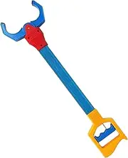 Generic Robot Hand Interactive Toy Grabber 19 Inch Long Grabbing Picking Up Toys Children Intelligence Grabber Toys for Toddlers Kids, Blue
