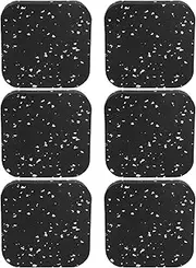 Rubber Woman from The 6 -Piece Buffer Rubber Folder, Sound Insulation Matt (Black and White)