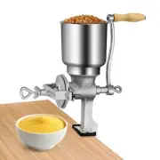 Hand Operated Corn Grain Mill Cast Iron Manual Grain Grinder Portable Corn Gr...
