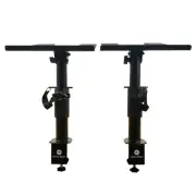 SonicFiber SF-SMCSv2 Studio Monitor Desk Clamp Stand Pair (V2)