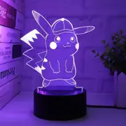 3D Illusion Night Light, Visual Creative LED Desk Lamp, Touch Control, 7 Color Changing for Home Decor or Holiday Gifts for Kids