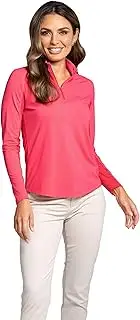 [Ü] IBKUL Solid Mock Neck Top - 80000 (L, Watermelon)