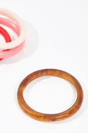 Resin Classic Bracelet--GRE-RESINB-TORT