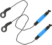 PAMINGONO Quality Iron Fishing Alarm Components 2pcs Set Fish Bite Alarms Bass Fishing Rod Swingers Easy Use