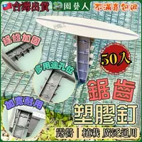 在飛比找樂天市場購物網優惠-【園藝人 新款最低價】塑膠釘 抑草蓆 防草布 地釘 銀黑布 