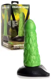 Creature Cocks Radioactive Reptile 7.5" Kaiju Silicone Dildo