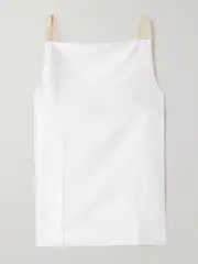[CARVEN] CARVEN - Satin Top - White - FR 42 FR 42 White
