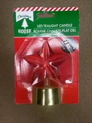 Christmas Star LED Tealight Candle