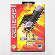 Royal Retro Top Gear 2 Boxed Version 16bit MD Game Card For Sega MegaDrive Sega Genesis System-(PAL-E)