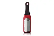 Microplane Artisan Fine Grater Stainless Steel Lime Citrus Lemon Zester Red
