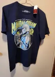 STAR WARS TSHIRT THE MANDALORIAN BABY YODA NEW WITH TAG SMALL
