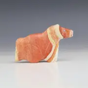 NATIVE AMERICAN ZUNI WONDERSTONE HORSE FETISH BY LELAND BOONE & DAPHNE QUAM