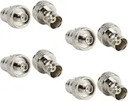 8Pcs SMA Female to BNC Female Convert Adapter for Two Way Radio UV-5R -880