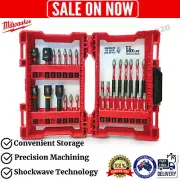 NEW Milwaukee 29-Piece SHOCKWAVE Impact Driver Drill Hex Bit Nut Screwdriver Set