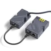 150W GigE PoE Injector With ESD Guard 12V To 48V DC Converter Adpater Kit