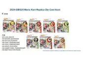 Hot wheels Mario Kart 2024 GBG25 952K full set of 8