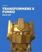 Complete Funko Series 1 Transformers "Royalty" Collection NFT Set + Bonus NFT'S