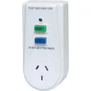 Powertran IP40 RCD Safety Current Detection Switch Outlet