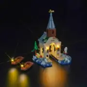 Upgraded Led Light Kit for Lego Castle Boathouse Building Set, Compatible with