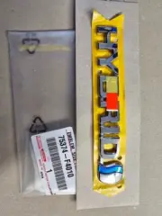 HYBRID Front Offside Wing Badge 14cm. Genuine Toyota C-HR 75374-F4010, 6153