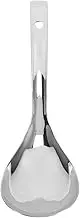 OKUMEYR Stainless Steel Rice Spoon Kitchen Accessory for Rice Noodles and Soup Portable Household Scoop for Cooking and Serving Easy to Clean and Elegant Design