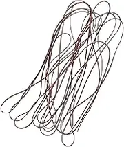 Angoily 10 Yards Flat Leather Rope 3mm Fake Leather Cord for DIY Jewelry Shoe Laces Craft Projects Braiding Handmade Bracelets