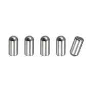 8x14mm Dowel Pins, 5pcs Round Head Flat Chamfered End Dowel Pin