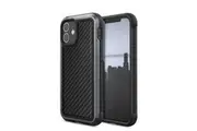 X-Doria Raptic Lux Shockproof 5.4" Case For Apple iPhone 12 Mini Black Carbon
