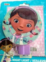 Disney DOC MCSTUFFINS Plug-in NIGHT LIGHT Lamp 4 Varieties Pre-K Child NEW!