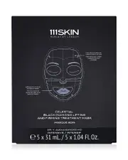 111SKIN Celestial Black Diamond Lifting & Firming Face Sheet Mask, Pack of 5