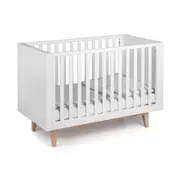 Troll Scandy Cot In White - Comfy & Cosy Night's Sleep