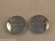 NS Racing Wheels Chrome Custom Wheel Center Caps Set of 2 # F33(II) NEW!