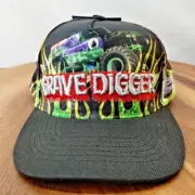 Monster Jam Grave Digger Embroidered Monster Truck Authentic Kids Hat Cap NWT