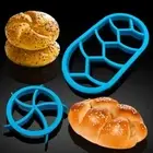 Cookie Bread Mold Dough Press Stamp Mould Baking Tools Fan Pastry Cutter