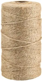 Natural Jute Twine String 328 Feet Best Arts Crafts Gift Wrapping Twine Christma