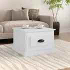 Wooden Coffee Table White 50x50x35cm Sofa Lounge Side Storage Drawer