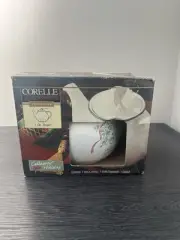 Corelle Christmas Tree Holiday CALLAWAY IVY 1 Qt Ceramic Teapot NEW in BOX