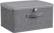Locking Storage Box, Secure Lockable Organizer Case, Personal Safety Storage Container, Combination Lock And Sturdy Construction, 45cm For Medication, Valuables, And Personal Items