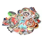 55Pack Vintage International Hotel PVC Stickers Graffiti Skateboard Decals A