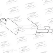 Redback Muffler - M7604