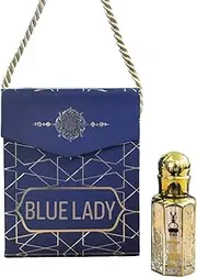 SH BLUE LADY ATTAR 3ml Suitable for Daily uses, Occasions & parties long lasting Fragrance roll on Perfume Oil Leak proof available in travel size for unisex with elegant bag.