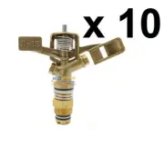 Naandanjain 1/2" JI-1 Overhead Male Base Metal Sprinkler Dual Nozzle