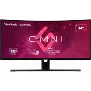 ViewSonic UltraWide QHD Curved 34" Monitor, 3440x1440, 144Hz, Adaptive Sync