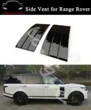 Side Vent Grille Mesh Grill Fits for Land Rover Range Rover 2018-2020 Black
