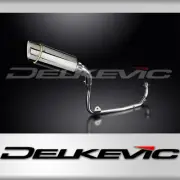 Honda Grom 125 Full 1-1 8" Stainless Round Muffler Exhaust Tail Tidy 14 15