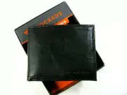 Dockers Men's Black Bifold Passcase Wallet Handcrafted 31DP220020