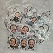 NEW Post Malone Air Fresheners Lot Of 20 SEALED Packages Car Air Fresheners (CC)